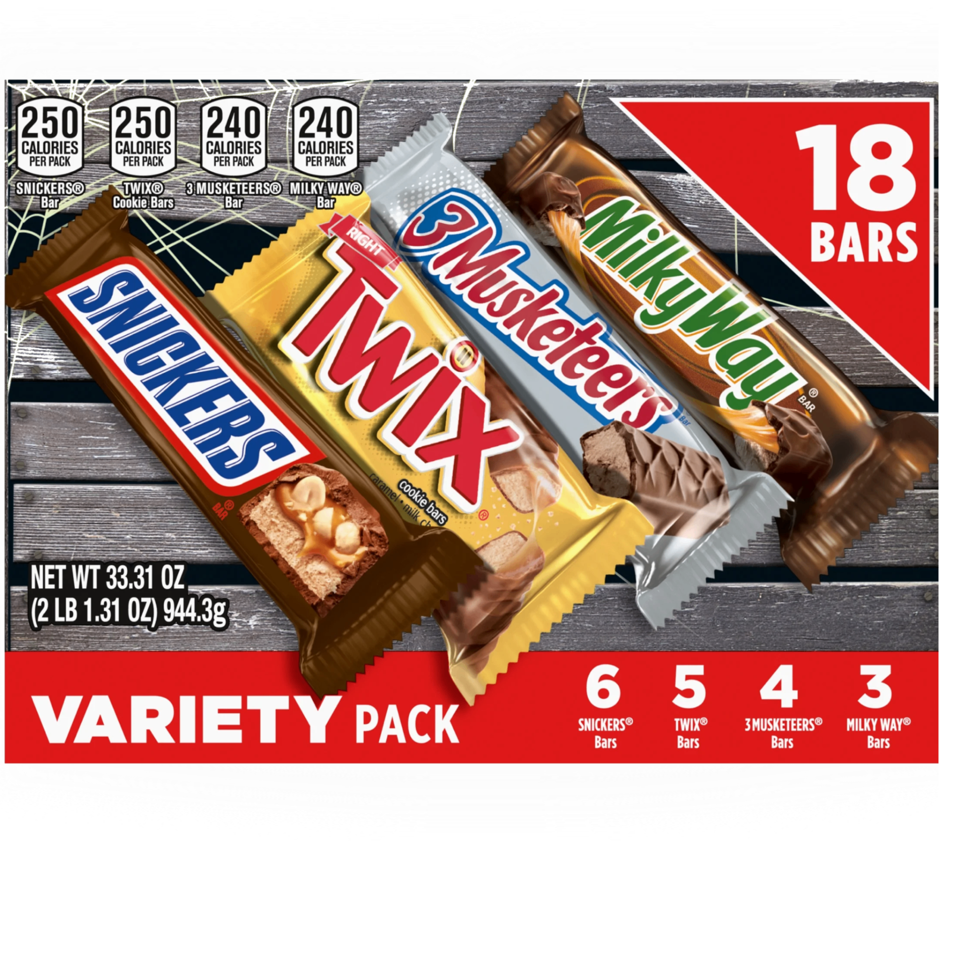 CHOCOLATE VARIETY PACK (50)
